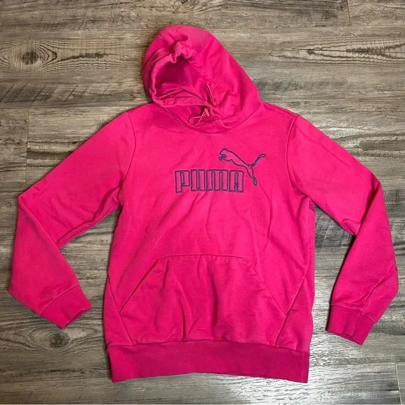 Puma pink on sale sweatshirt